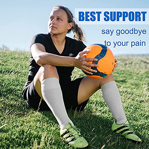 Gcbiger Compression Socks for Men & Women 7 Pairs Circulation 15-20 mmHg-Best support for Athletic, Nurse, Medical, Running