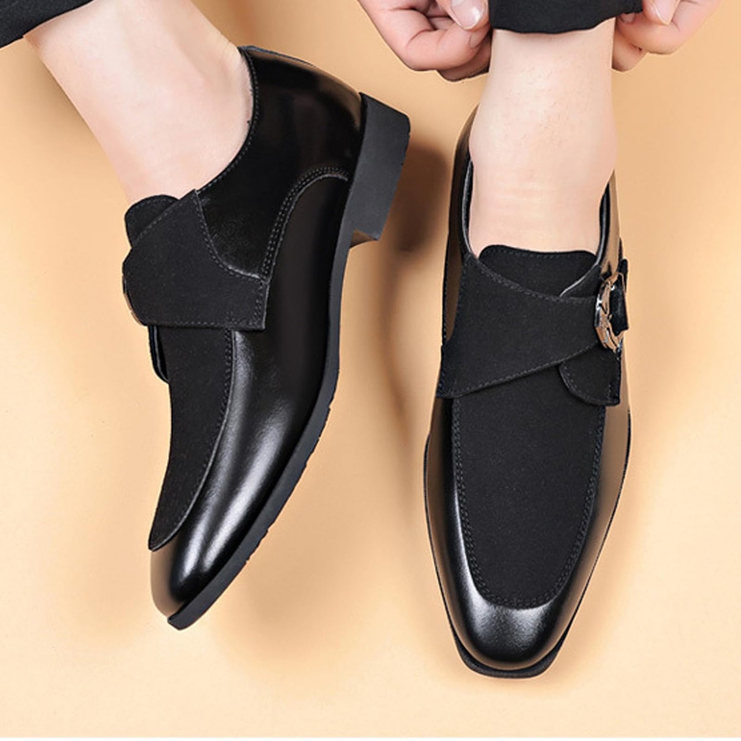 Men's Dress Shoes Formal Driving Loafer Oxfords Shoes Slip On Wedding Party Shoes
