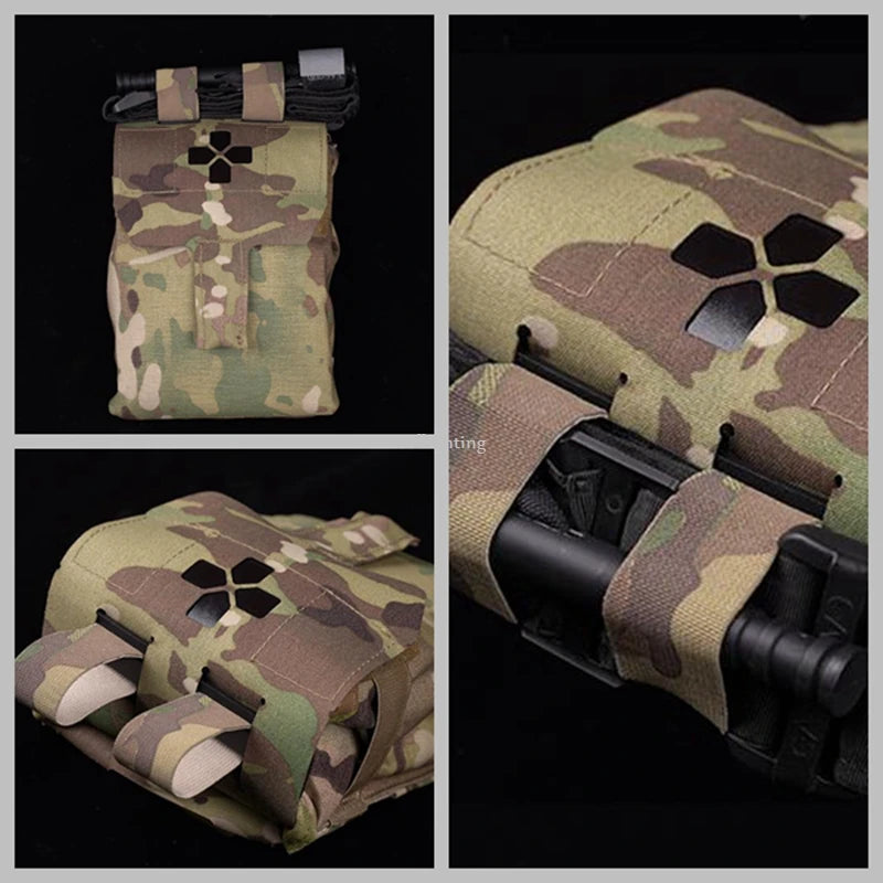 Outdoor Elastic Tourniquet Holder Emengency Accessory Tactical Elastic Straps Holder MOLLE Hand Tools Tourniquet Pouch