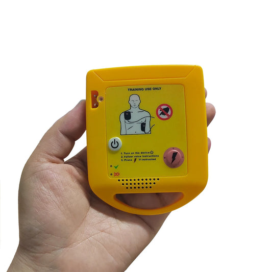 Mini AED Trainer XFT-D0009 Spanish Voice Prompt Defibrillator Universal Trainer For Cpr School Student First Aid Training Class